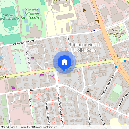 Dotzheimer Str. 119, 65197 Wiesbaden OT Westend