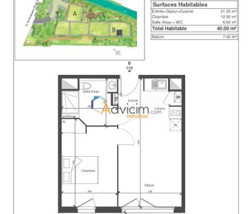 Appartement à louer Épône - Photo 1