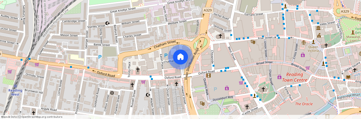 Alfred Street, Chatham Place, RG1