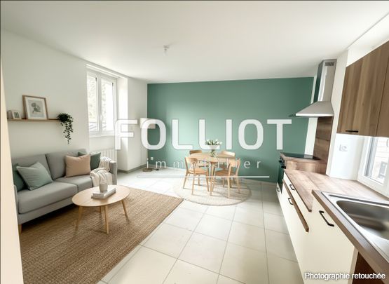 À louer : Appartement duplex T2 rénové avec parking sécurisé - Photo 1