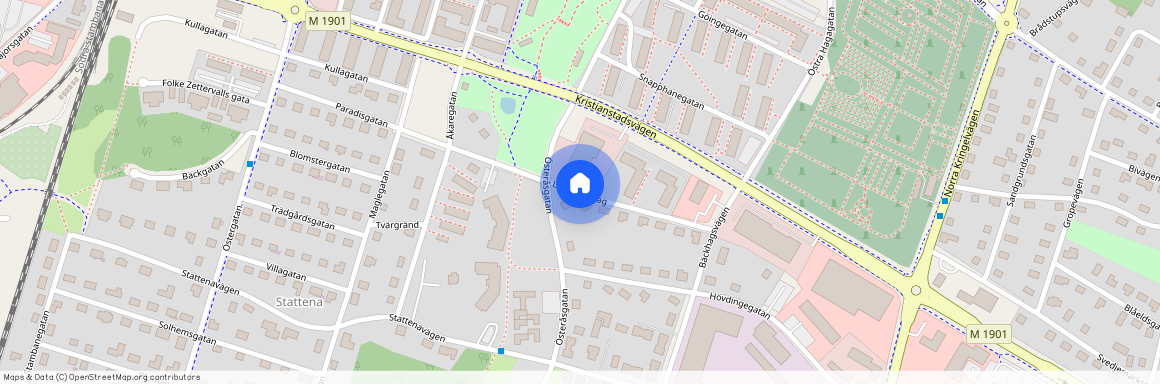 Lille Mats väg, Hässleholm