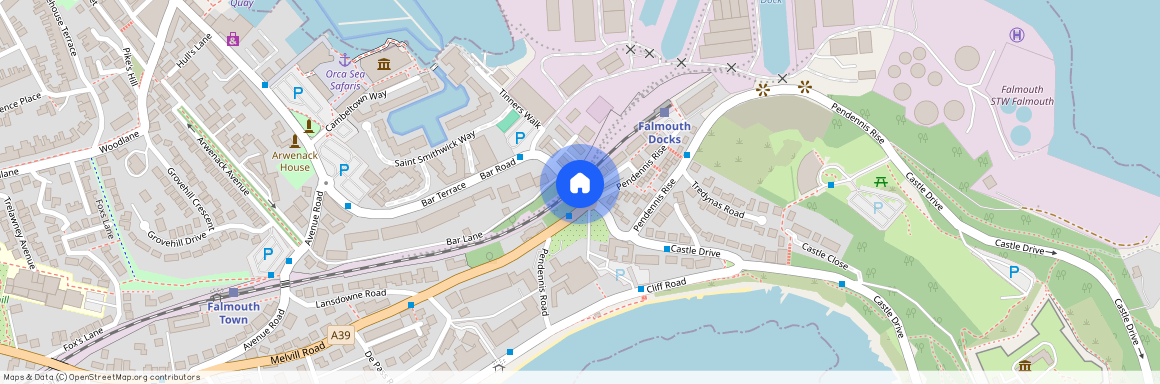 Railway Cottages, Falmouth