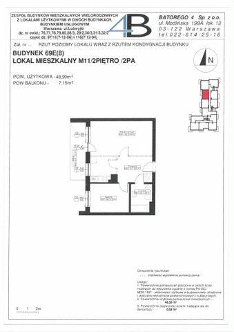 Sprawdź>>> świeżo umeblowane, balkon 48 m² 48 m² - Zdjęcie 3