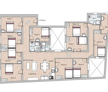 Cozy room in Madrid, Preciados Street - Photo 5