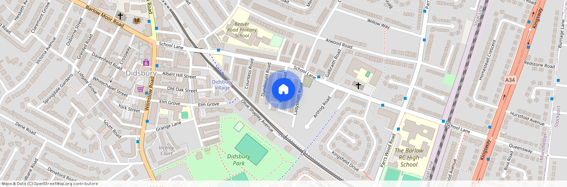 Whitehall Road, Didsbury, M20 6RY