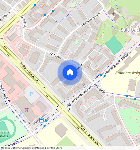 Kastanjegatan, Uppsala