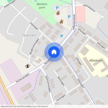 Norbergsvägen, Fagersta