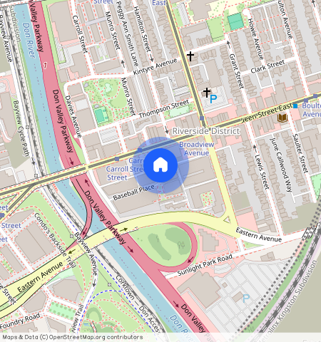 Riverside Square Lofts 15-45, #911, 15-45 Baseball Place, Leslieville, Toronto