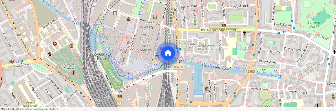New Wharf Road, Kings Cross