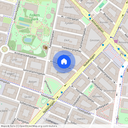 Möllevången, Malmö, Skåne, Kristianstadsgatan 32 A