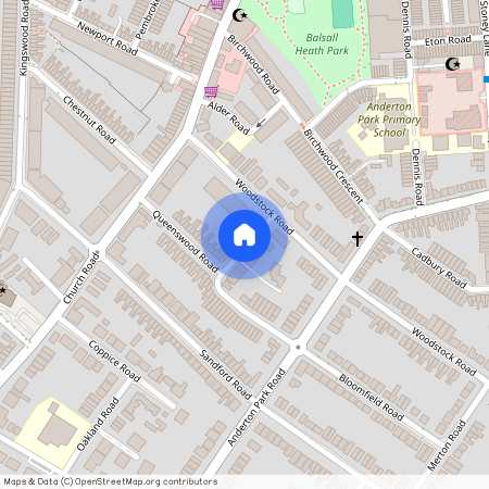 Woodhurst Road, Moseley, B13, Birmingham