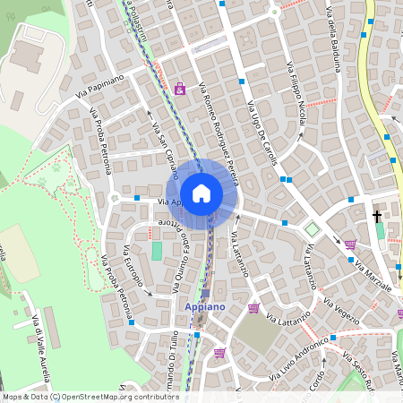 Via Appiano, Rome, Lazio 00136