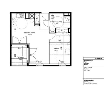 Location Appartement 2 pièces 44m² VENDARGUES 34740 - Photo 2