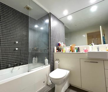 Upgraded Timber Floor Throughout The Living and Bedrooms | Spacious | Huge Open Balcony | Double Balconies | Quiet | UNFURNISHED - Photo 6