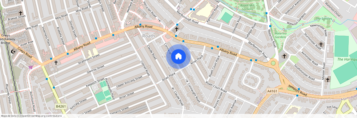 Connaught Road, Roath, CF24