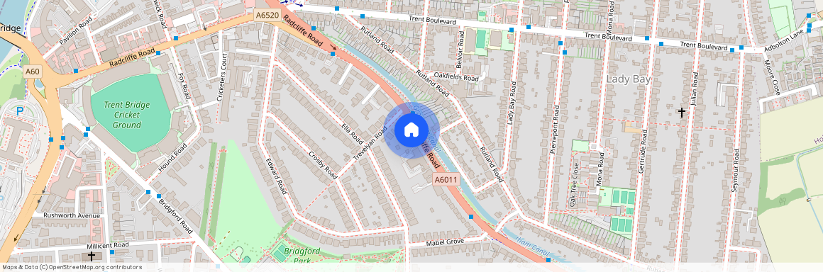 Radcliffe Road, Nottingham NG2