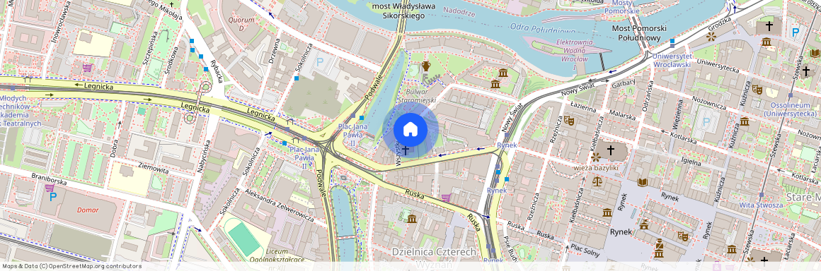 pl. Jana Pawła II, Stare Miasto, Stare Miasto, Wrocław, dolnośląskie