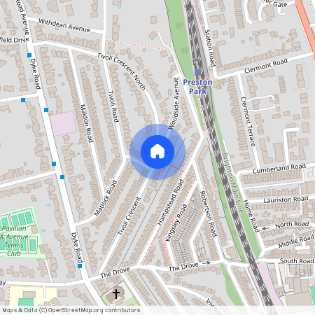 Tivoli Crescent, Woodside Lodge Tivoli Crescent, BN1