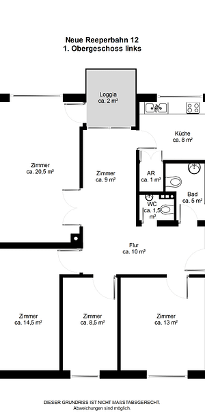 Ideal geschnittene Wohnung mit Balkon - Photo 2