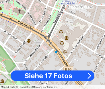 Helle 2- Zimmer Wohnung mit Stellplatz und Blick ins Grüne - Foto 1