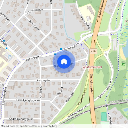 Björkhagsvägen, Karlstad