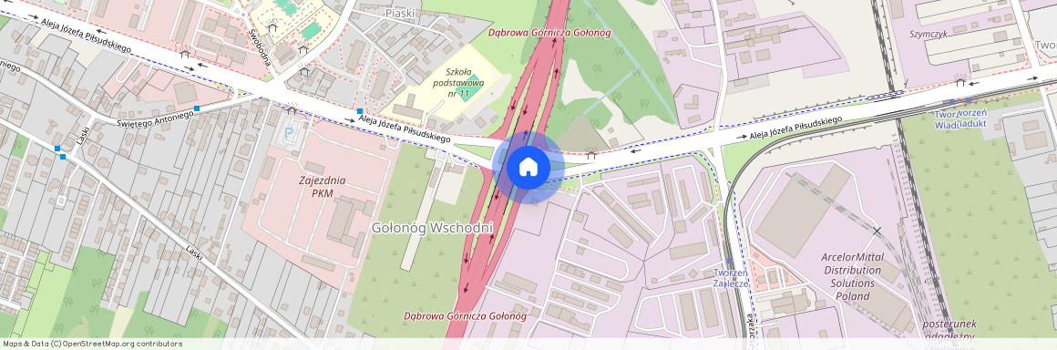 Dąbrowa Górnicza (Gołonóg) Al. Piłsudskiego