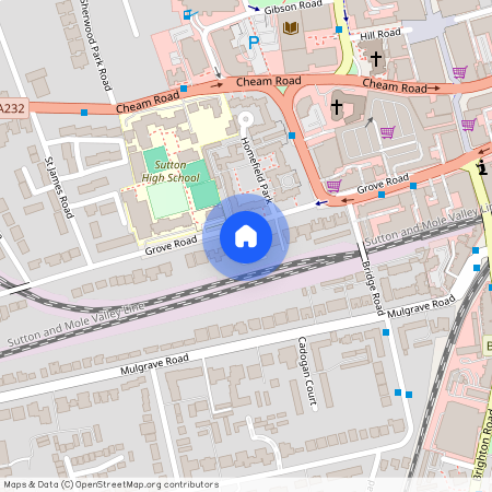 Grove Road, Kingfisher Court, SM1