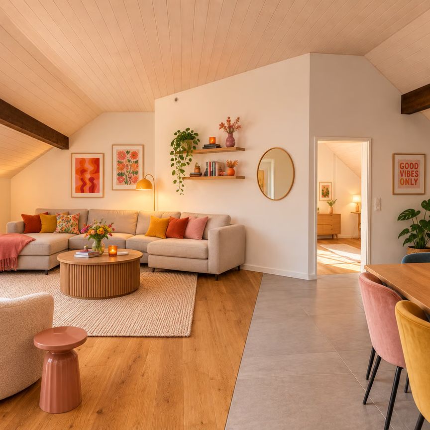 3.5 Zimmer, 90 m², 1. Stock - Photo 1