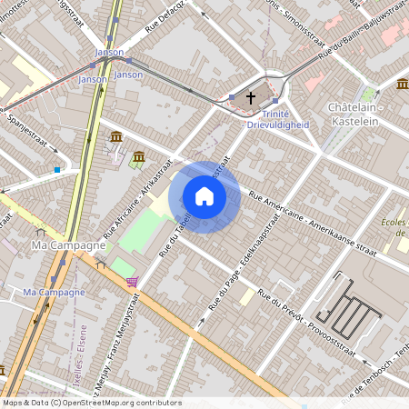 Rue du Tabellion, Notarisstraat 62, 1050 Elsene