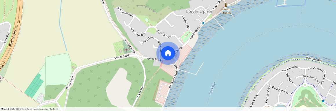 Upnor Road, Upnor, Rochester, Kent, ME2