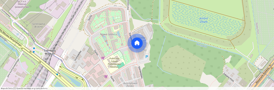 ul. Starowiejska, Letnica, Gdańsk, pomorskie