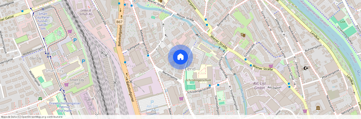 8020 Graz, 04.Bez.:Lend, Papiermühlgasse 18 / 8