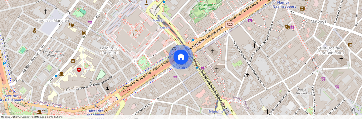 Avenue de la Toison d'Or1060 Saint-Gilles