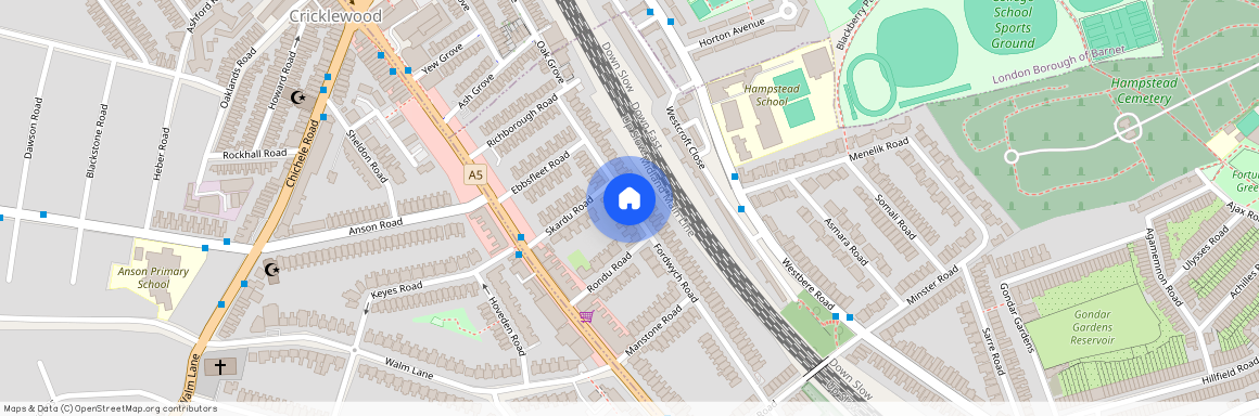 Fordwych Rd, London NW2 3NY