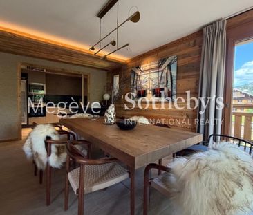 Appartement Albâtre à Megève – 3 chambres, balcon et cheminée - Photo 5