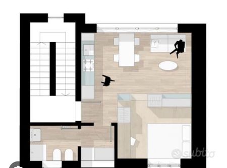 Via cialdini grazioso monolocale ristrutturato - Photo 5