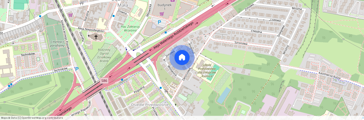 ul. Letnia, Szopienice-Burowiec, Katowice, śląskie