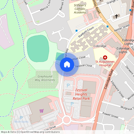 Festival Close, Hanley, Stoke-on-Trent