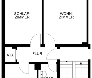 Gemütliche 2-Zimmer-Wohnung in Vennhausen - Photo 3