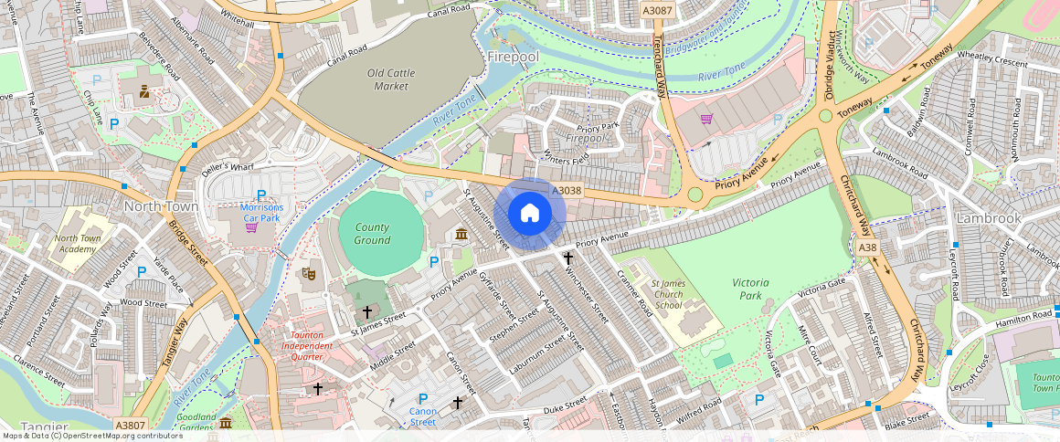 Central, TA1 1QE, Taunton