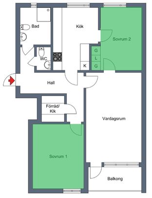 Rusthållaregården 12 - Photo 1