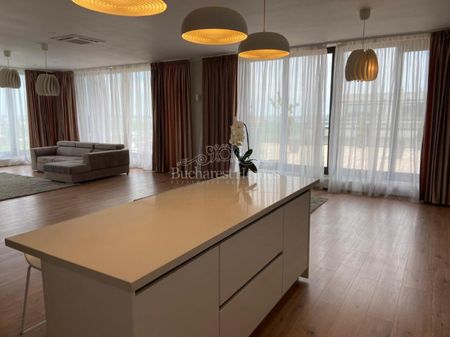 Golden Hour Penthouse With Large Terrace and Three Bedrooms - Pipera - Photo 5