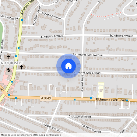 Richmond Wood Road, Bournemouth, Dorset, BH8