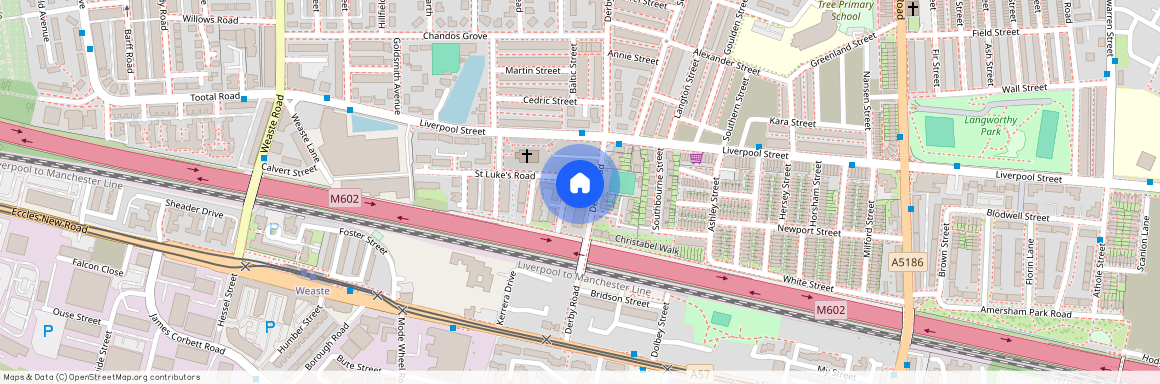 Derby Road, Salford, Greater Manchester, M6