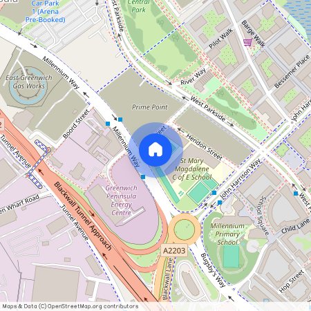 City Peninsula, SE10, North Greenwich