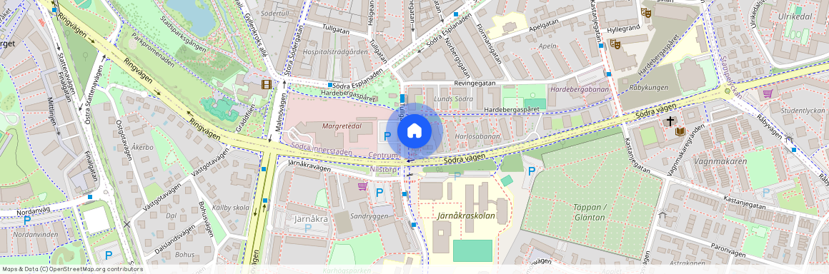 Södra Vägen 7 B, 223 58, Lund