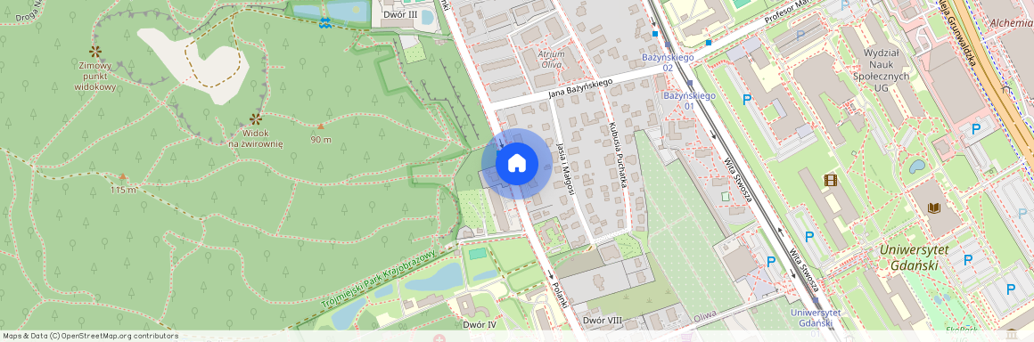 ul. Polanki, Oliwa, Gdańsk, pomorskie