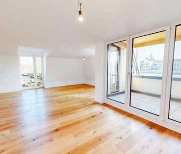 Helle 3-Zimmer-Dachgeschosswohnung mit exklusiver Ausstattung, zwei... - Photo 1