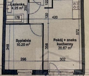 Komfortowe 2 pokoje z balkonem i garażem. - Фото 1