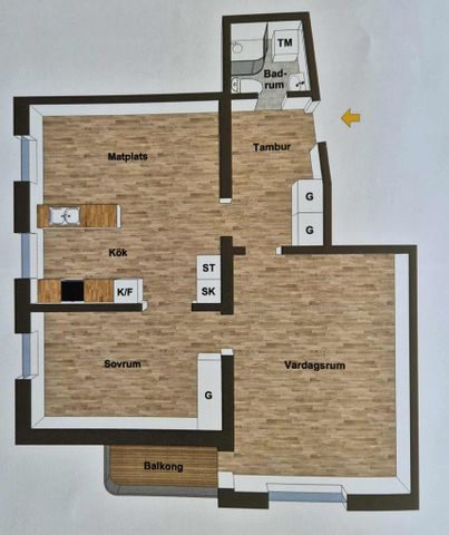 Långhalsvägen, Årsta - Foto 3